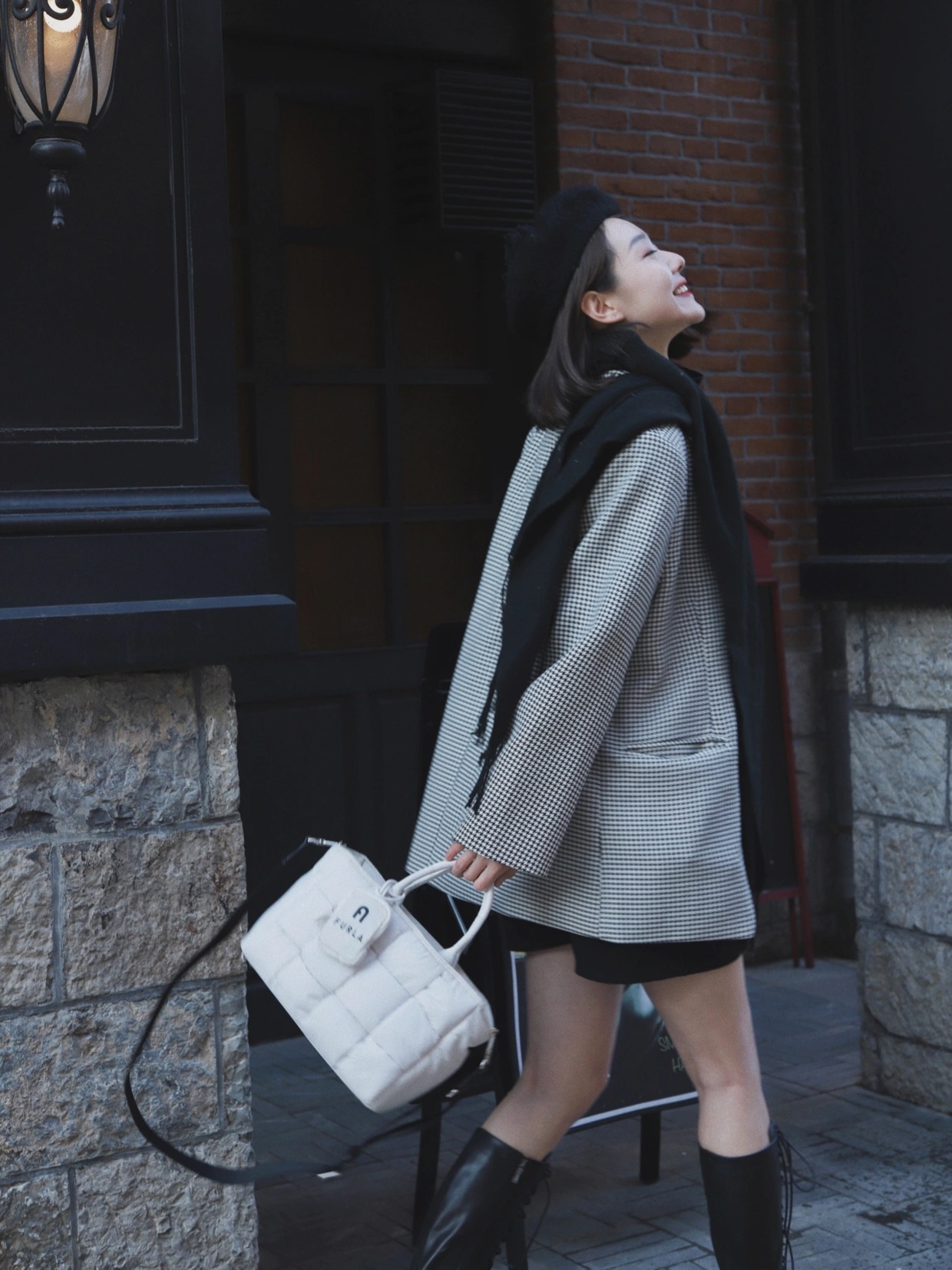 高级 适合冬天穿的西装搭配示范,知性干练有气场,让你轻松穿出高级感