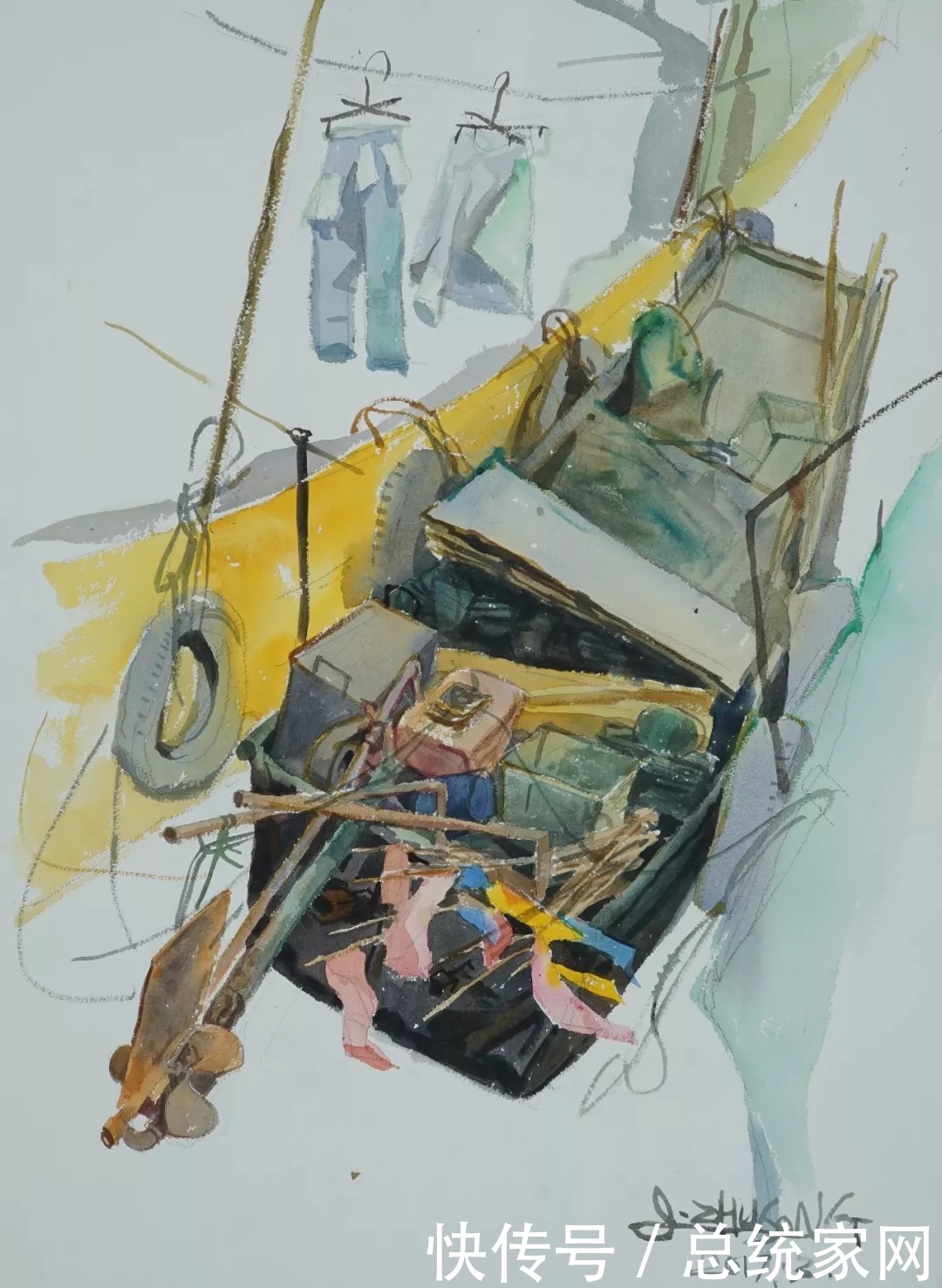 「回顾」灵魂之作--第六届庐山水彩节特邀名家世界巡展作品