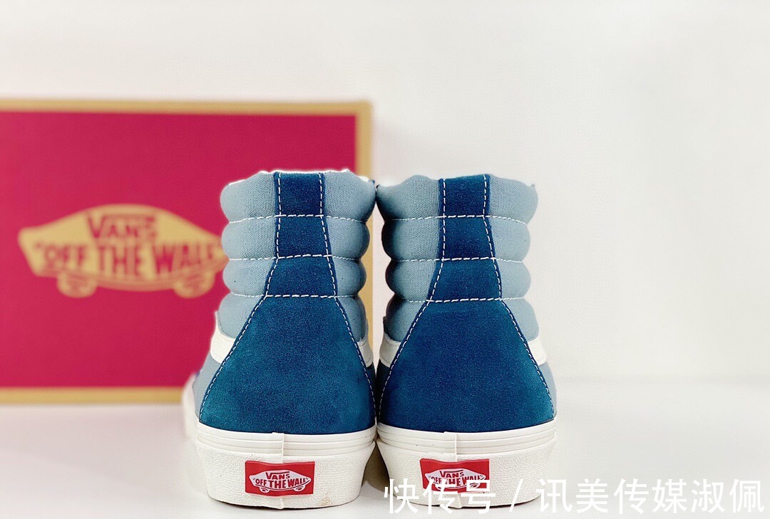 帆布鞋|Vans SK8-Hi Vault OG 牛仔蓝高帮帆布鞋