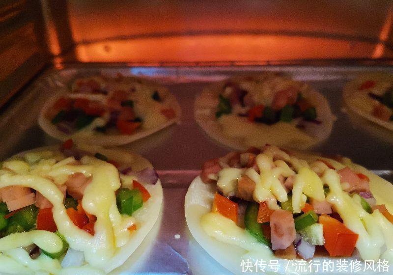 饺子皮|想吃披萨不用买,剩饺子皮就能做,快手早餐孩子超喜欢