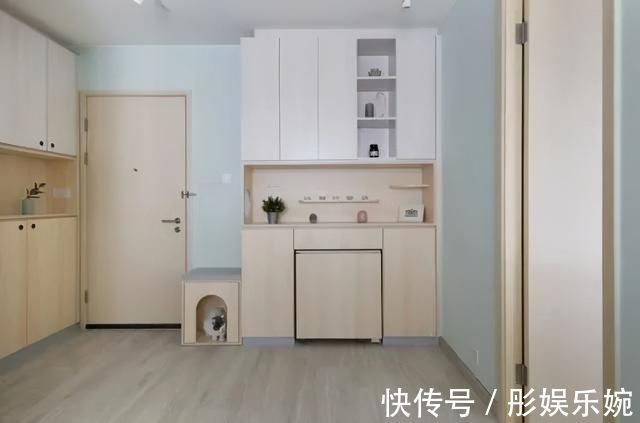 小户型|50㎡小两居,宽敞大气,隐藏的人性化设计实用舒适,太机智了