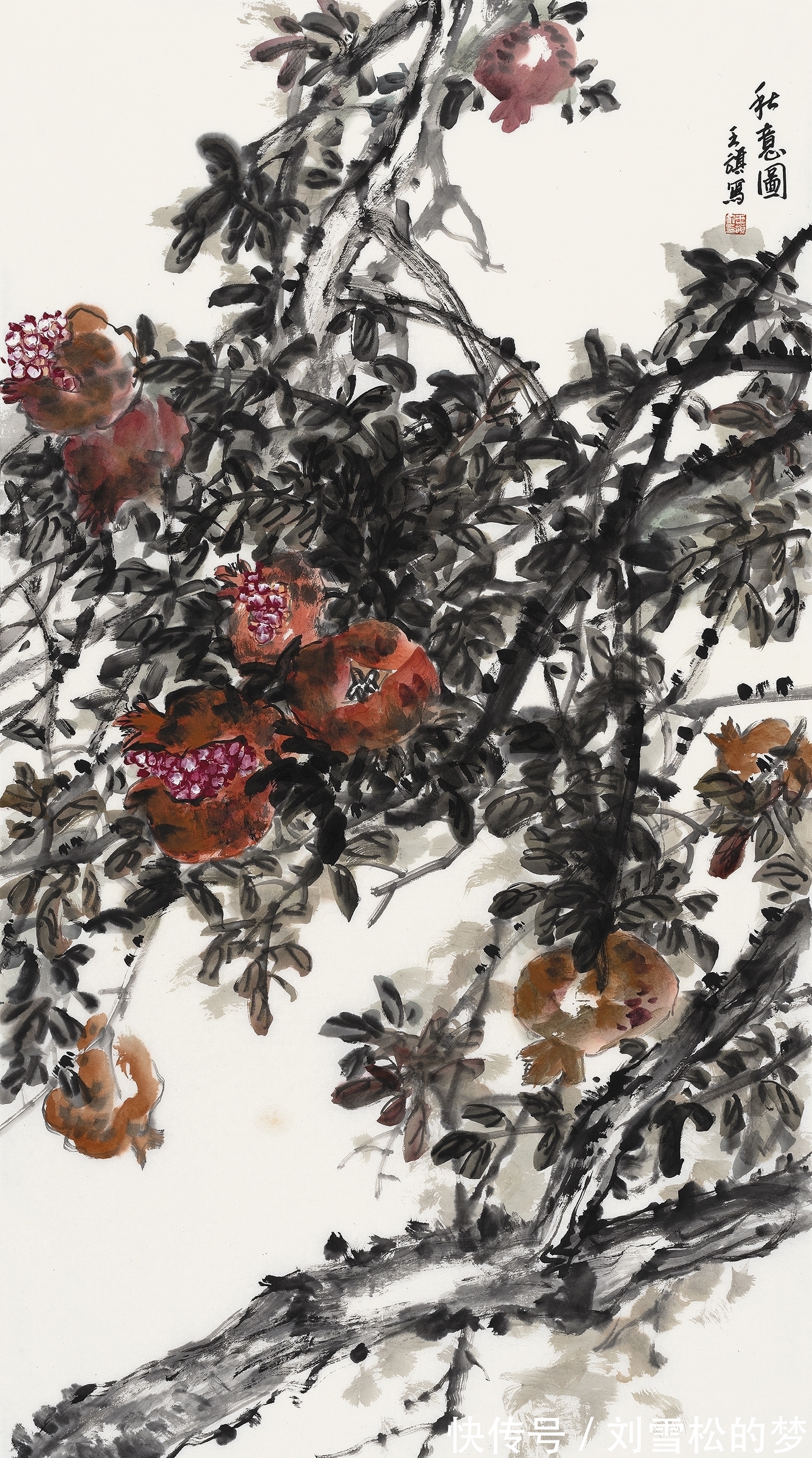 中国国家画院&「直击书画」画家王旗:用纯笔墨语言写就花鸟世界