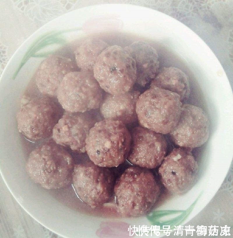 青菜|做丸子时，要记住这一步，丸子才不会散！