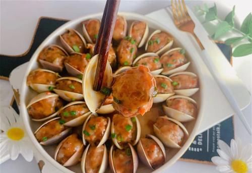  口水直流|花蛤的新吃法，焯水蒸一蒸，一口一个，鲜美到口水直流