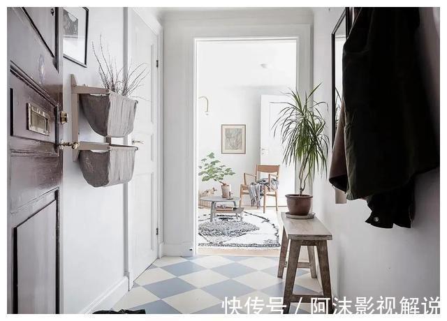 小公寓|这个50㎡小户真「壕」，衣帽间和独立厨房一样不差，看完很羡慕！