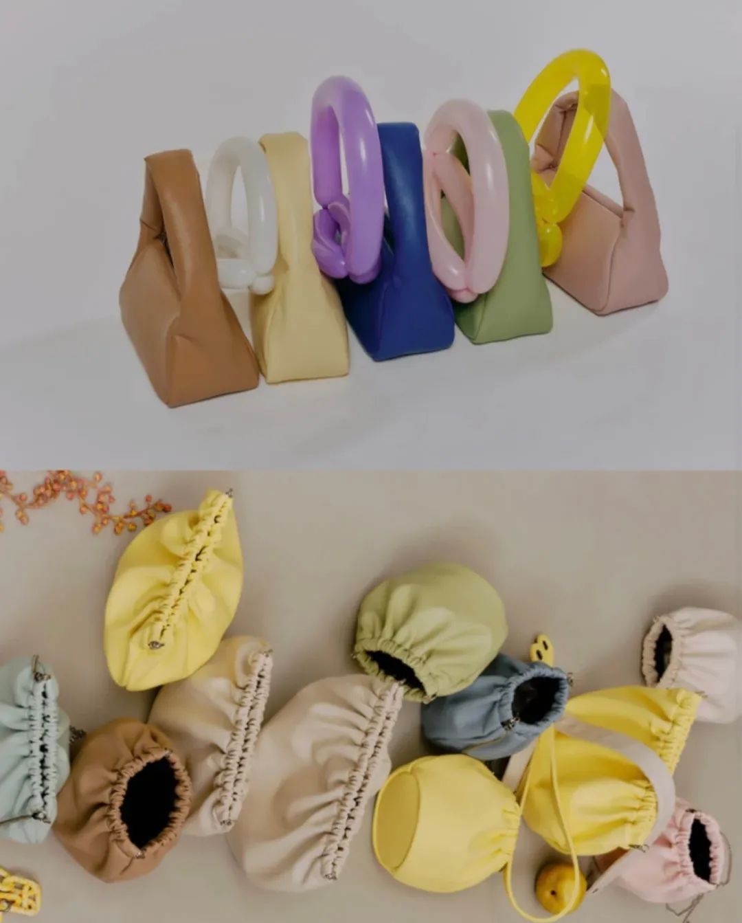 樱花粉|别再背黑白色的包包了！今夏流行彩色款式，时髦又好看