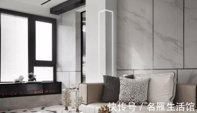 美家|122平现代风设计适当留白,一个大气质感、时尚高级的现代美家