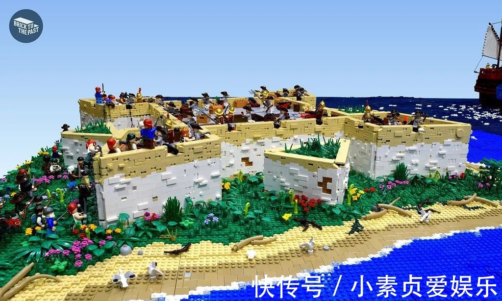 海盗|用乐高还原《海贼王》七武海原型“海盗之王”亨利·摩根的故事