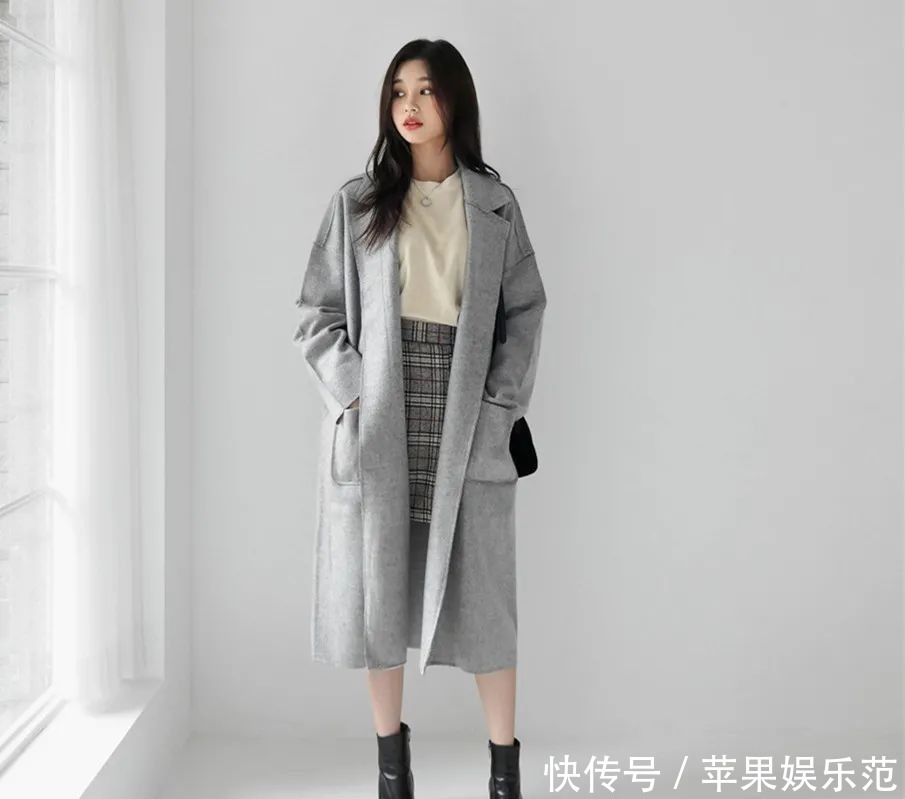无可救药|秋冬穿大衣+裙子,美得无可救药!