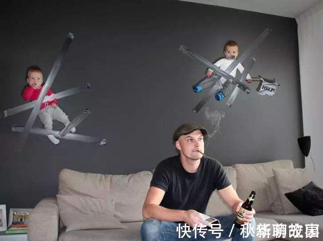 爸爸们|又有一位爸爸带娃火了,做饭带娃两不误,网友:别给孩子当菜炒了