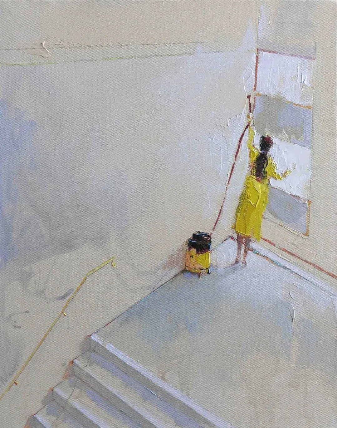 艺术家&塞尔维亚绘画:这样的画风和笔触,太让人喜欢了!