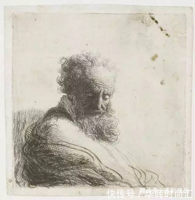 绘画史!欧洲17世纪最伟大的画家之一,伦勃朗素描作品欣赏