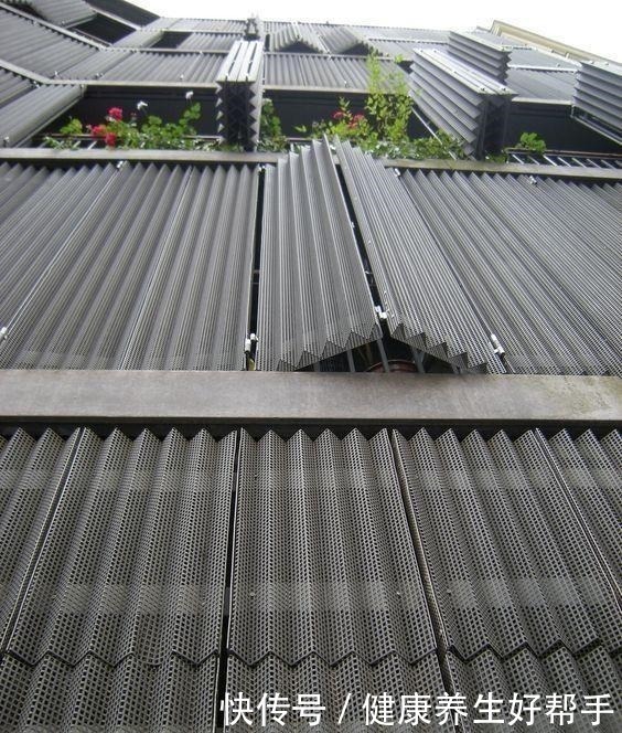 小区|打开是阳台,关上就是一面墙,外国小区整栋楼装隐形阳台太漂亮了!