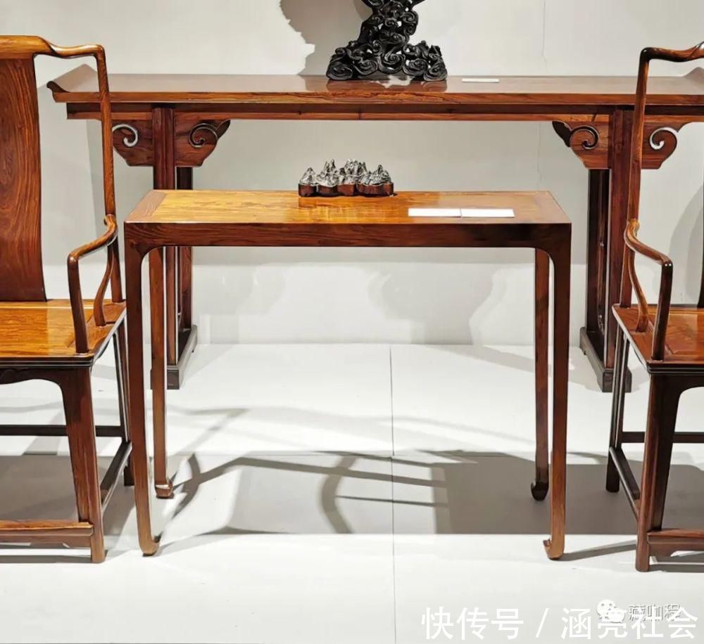 条桌|器型标准做工好,海黄四面平桌顶格配置