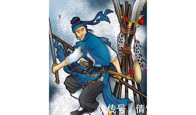 绰号!他在梁山排名低,手下败将和徒弟的座次都比他高