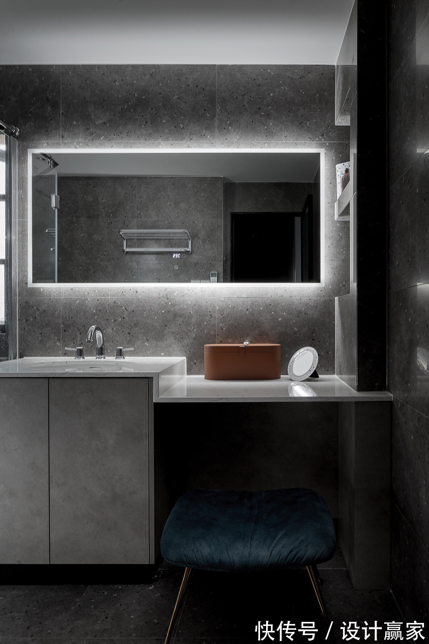 黑白灰|120㎡现代三居，经典时尚黑白灰，优雅中透出质感