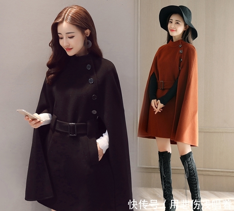 冬季新款宽松毛呢外|大年初一怎么穿?建议大家:毛呢大衣+烟管裤+短靴,人人买得起