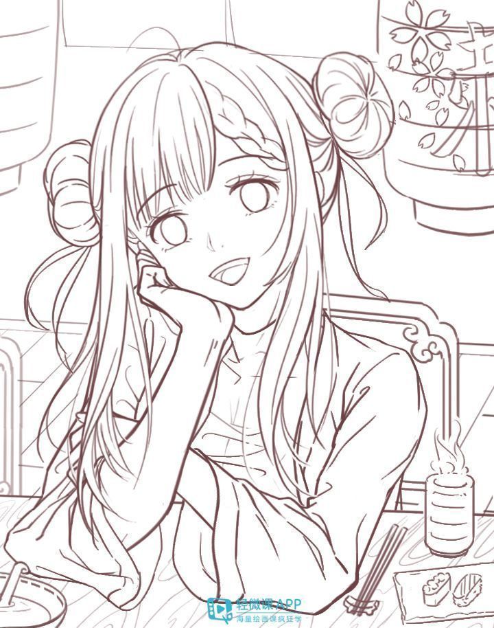 草稿&插画线稿画不好怎么办?教你画出完美线稿