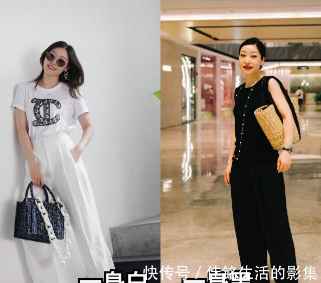 阔腿裤 今夏的“百褶裤”都流行这么穿也太洋气了!比阔腿裤显瘦又显高!