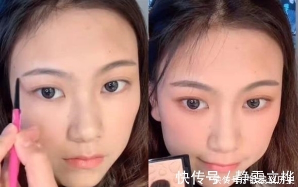 妆容|女生最干净的妆容是如何养成的?网友:没有痘痘的脸太美了吧!