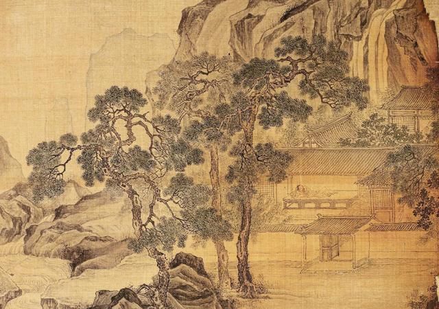 绘画#唐伯虎这幅画在美国拍卖600万,放大6倍,网友:这根本不是画!