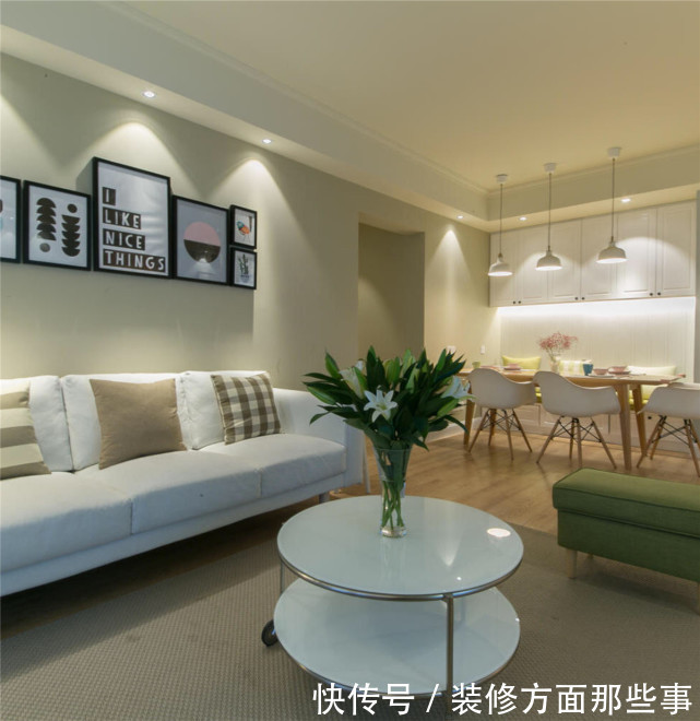 二居室|90㎡北欧式二居室,温馨简洁、自然清新的居所