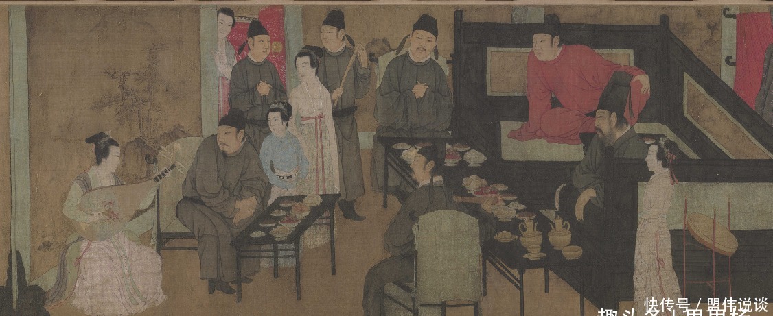 《韩熙载夜宴图》:南唐最后的奢华,李煜消极态度致王朝终被倾覆