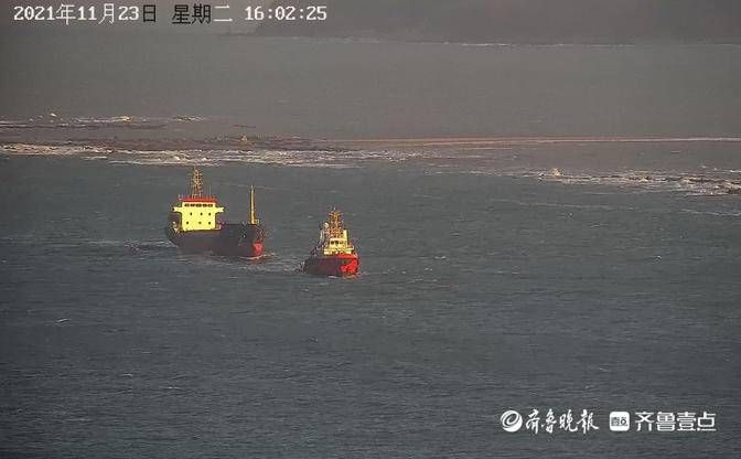 海上养殖区|7名船员及船舶均报平安！因大风误入烟台海上养殖区的轮船脱险