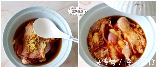 鸡腿肉|不用开火,教你10分钟做鸡腿饭!学会就不用叫外卖啦~