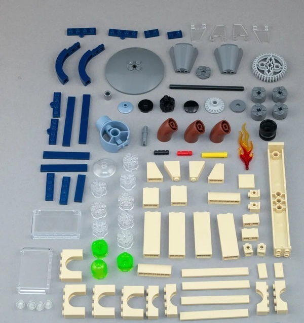 学生时代|用101片颗粒拼出的11化学试验器具!乐高拼搭比赛作品欣赏