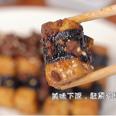 肉末豆腐|照烧海苔肉末豆腐