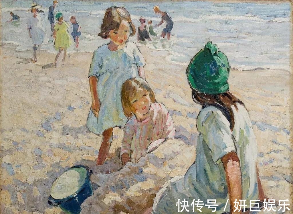 会员!20世纪英国最伟大的女画家之一多萝西娅·夏普油画作品欣赏