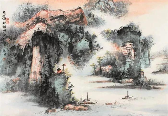  清清|这清清淡淡的山水，太养眼了，让你看一眼就爱上！