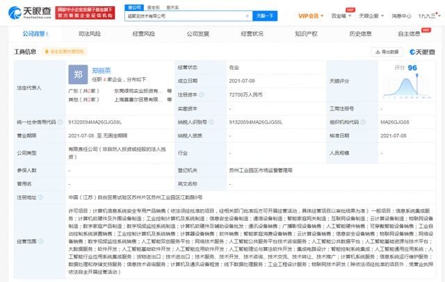 公司|快讯！华为成立超聚变公司，注册资本7.27亿