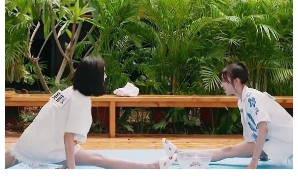 奔跑吧|吳宣儀和宋雨琦穿短褲劈叉,男嘉賓眼神搶鏡,忘記再錄節(jié)目?