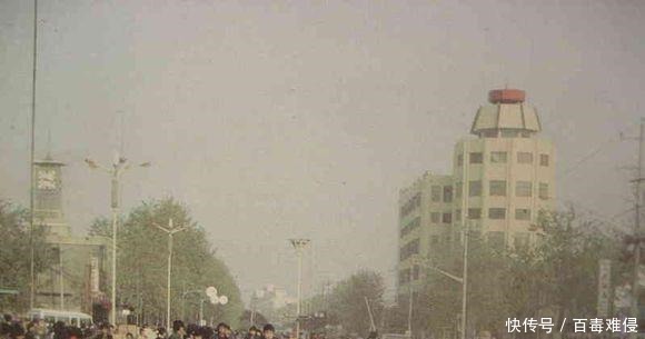 咸阳|老照片, 1980年代的陕西咸阳市, 天空还很蓝！