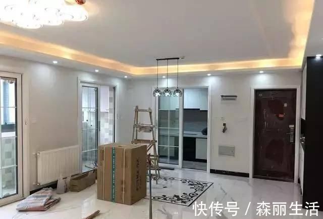 家具|晒晒我的新房,家具还没进场就美炸了,邻居说地砖很特别