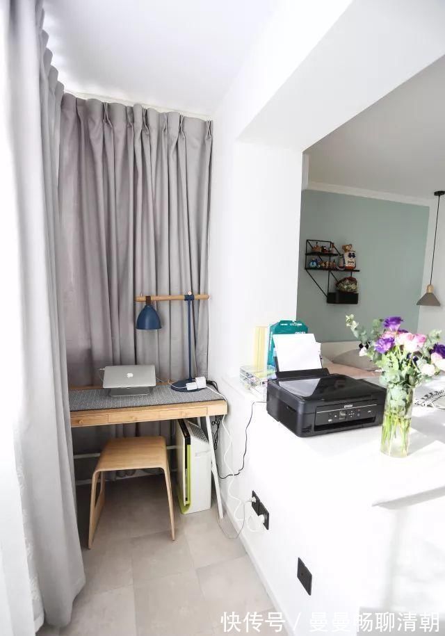 大卧室|30㎡超小户型,她榨干每1㎡空间!挤出独立卫生间和双人床大卧室