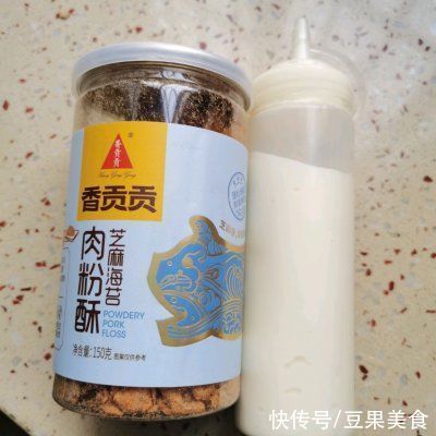 沙拉酱|抱抱果+肉松小贝