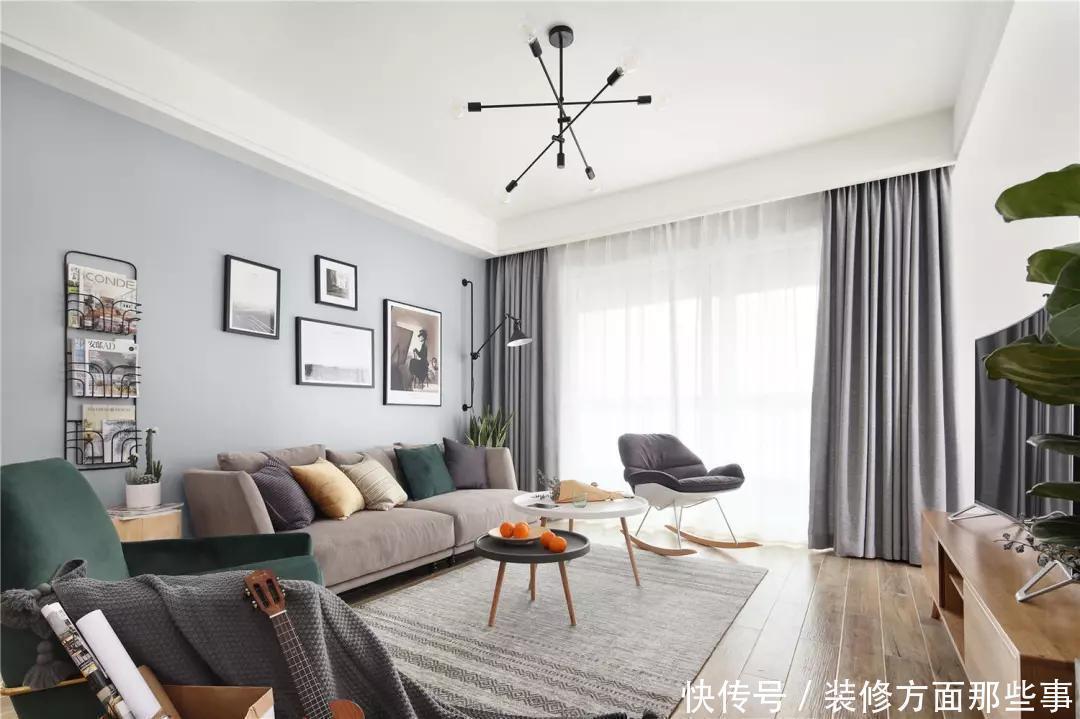 镜面柜|127㎡休闲北欧风,卫生间超大的镜面柜,舒适明亮