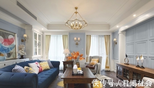 洗手台|304平独栋别墅,硬核古典元素,演绎纯粹美式风情,坐享不羁生活