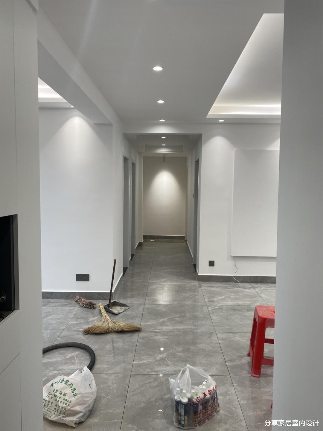 户型|辛苦三个月的装修成果,还没布置家具家电,简单又好看,分享一下