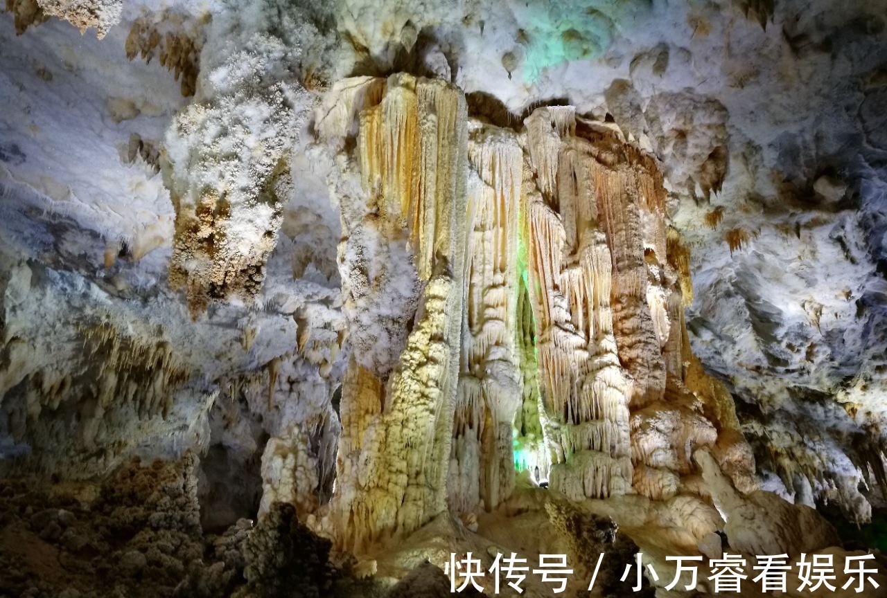 钟乳石|巴马水晶宫景区：巴马的特色溶洞，体会到浓浓的长寿文化氛围