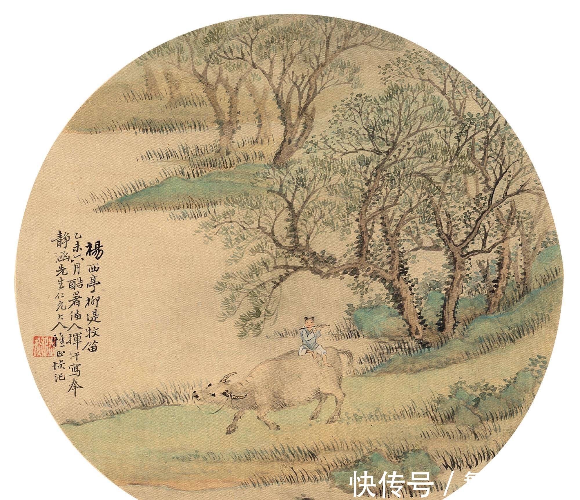 造诣#清代全能画家陆恢,作品之美,刷新你对绘画的认知!