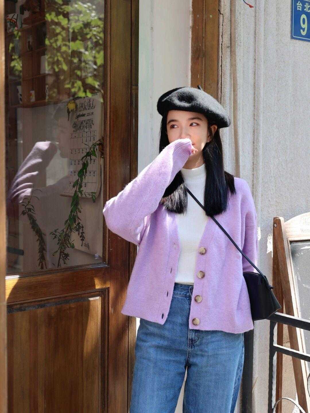 紧身裤|秋天聚会,逛街这样穿,绝对美翻了,气质又高级