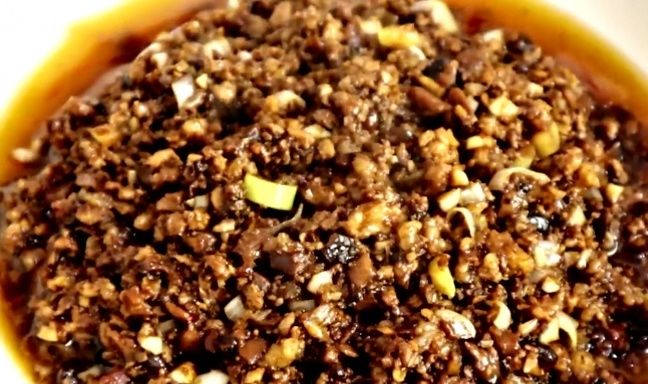 黄豆酱|入秋后,妈妈教我做炸酱,配方和做法告诉你,拌面拌饭都好吃