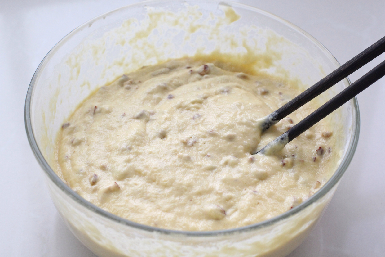 老少皆宜|双手不沾面，搅一搅就能做的粗粮饼，暄软好吃营养丰富，老少皆宜