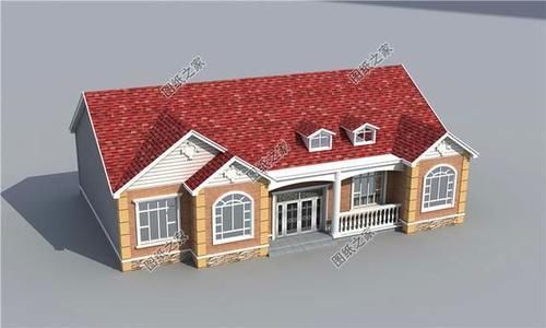 卧室|一层自建房图纸,最后一款养老房的首选,图纸看完快收藏