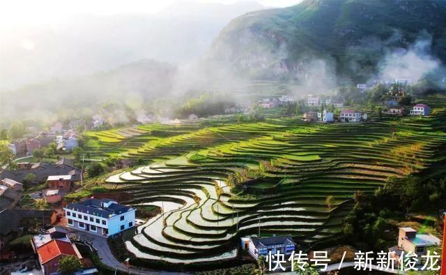 凤堰古梯田|隐藏在安康的世外桃源，凤堰古梯田迎来一年最美季