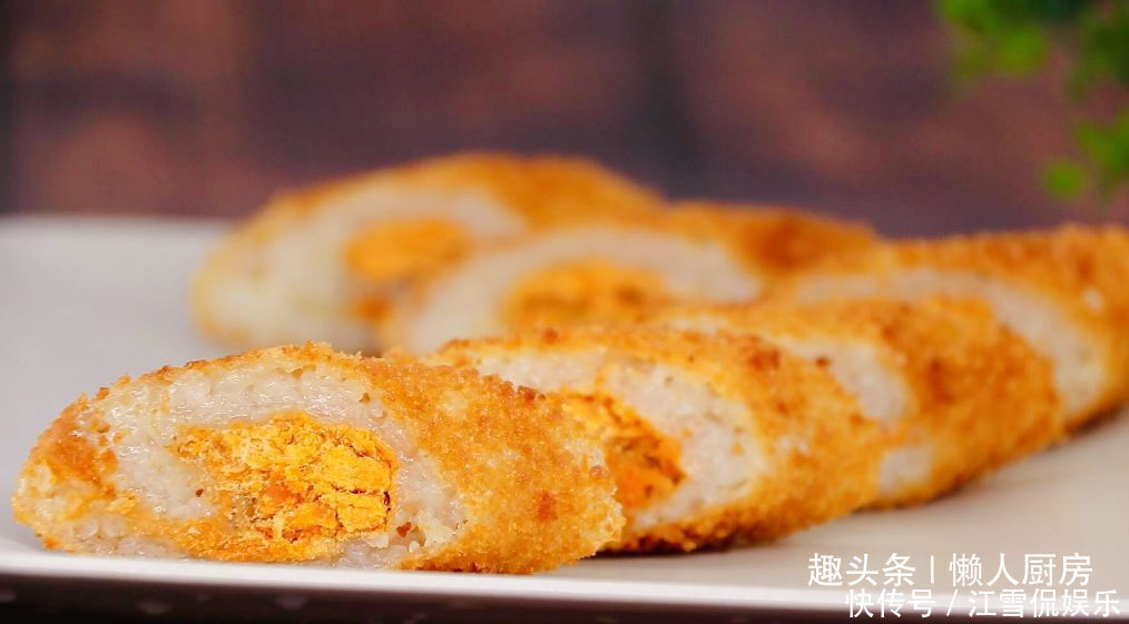 外酥|白粽子别只知道蘸白糖吃,试试新吃法,外酥里糯,越吃越香